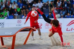 三亚亚沙会台克球混合双打决赛：泰国组合2比